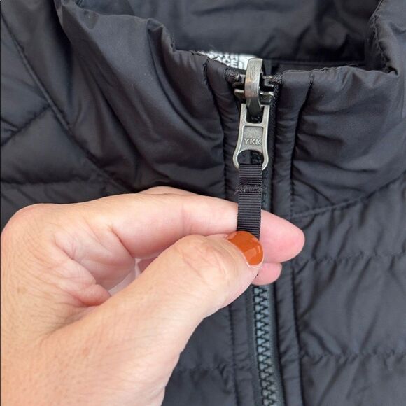 North Face Thermoball Eco primaloft Black Quilted lightweight puffer Jacket LG - Picture 5 of 13